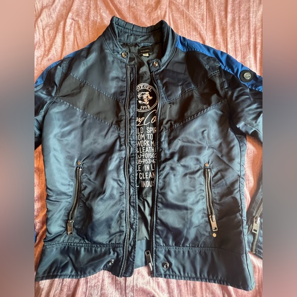 DIESEL NAVY JACKET - Picture 4 of 9